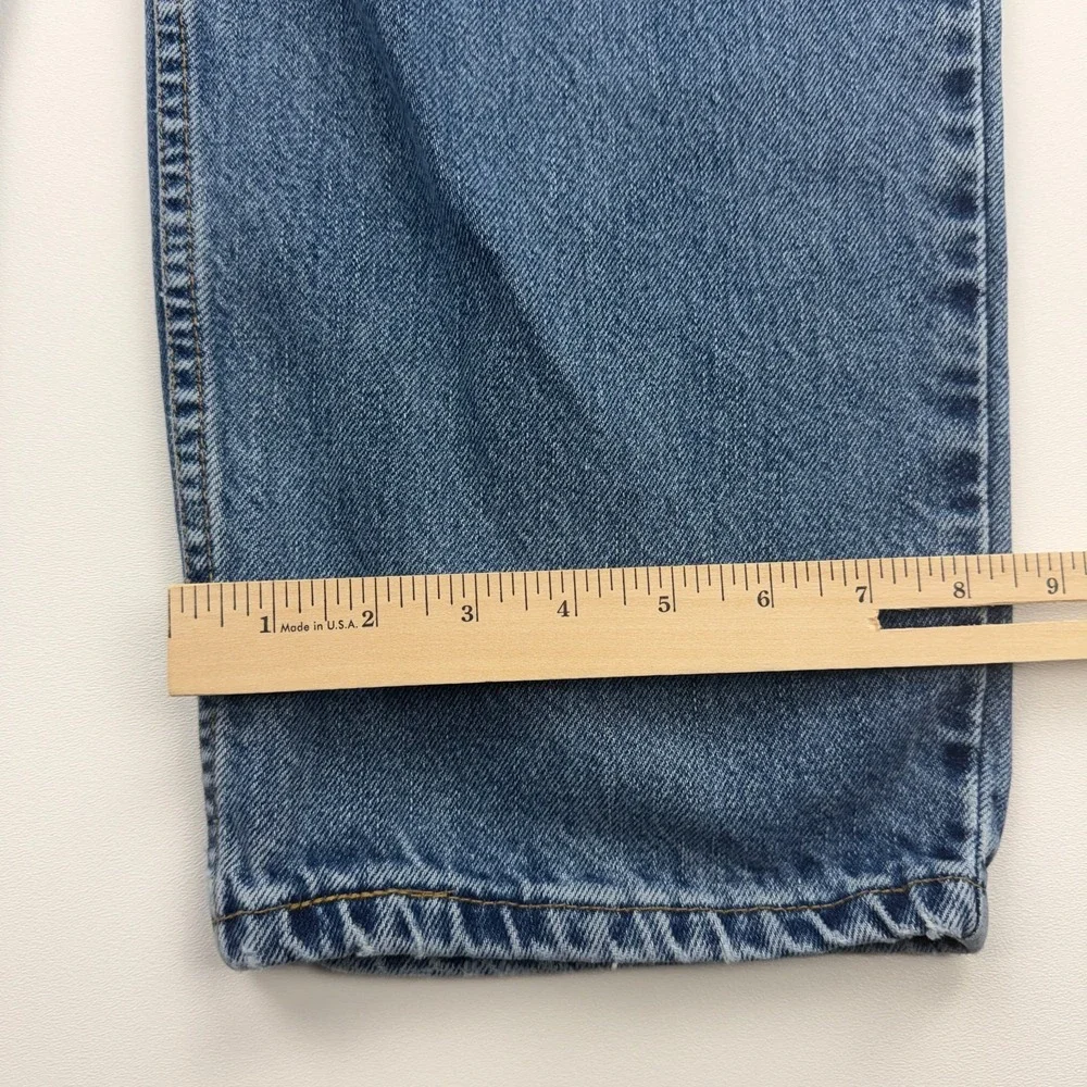 Vintage Levis 550 Jeans Mens 38x30 Medium Stonewash Relaxed Blue Red Tab Tapered